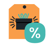 Wholesale prices with continuous discounts
